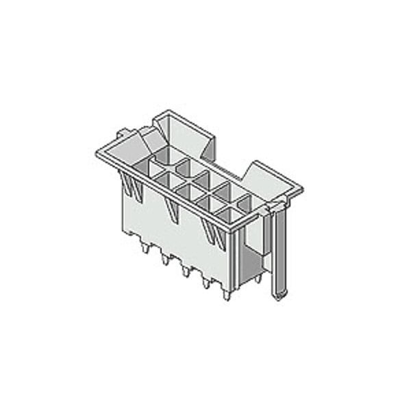 Molex Headers & Wire Housings Minifit Hcs Vt Hdr D Vt Hdr Dr V-2 18Ckt 444741811 - main